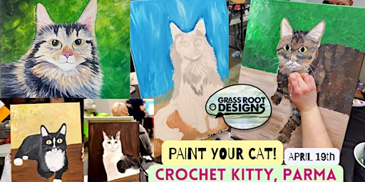 Paint Your Cat | Crochet Kitty Parma primary image