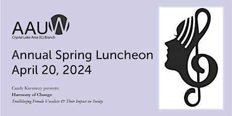 AAUW Crystal Lake Area (IL) Branch-Annual Spring Luncheon