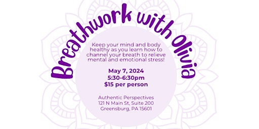 Imagem principal do evento Breathwork  with Olivia