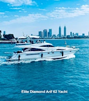 Imagem principal do evento 2-6 Hour Yacht Rental - Diamond Arif 62ft 2023 Yacht Rental - Dubai