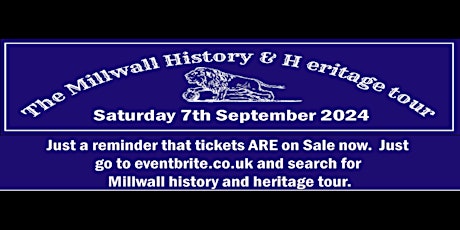 Millwall FC History & Heritage Walking Tour - 25 Years on the Isle of Dogs