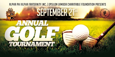 Image principale de 2024 Epsilon Lambda Charitable Foundation Annual Golf Tournament