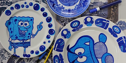 Imagem principal de Spring Holiday Family Activity: Make a Willow Pattern Plate