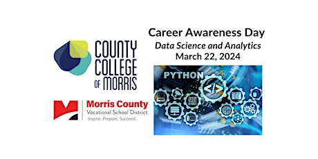 Imagen principal de County College of Morris Career Awareness Day for Data Science & Analytics