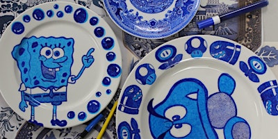 Primaire afbeelding van Spring Holiday Family Activity: Make a Willow Pattern Plate