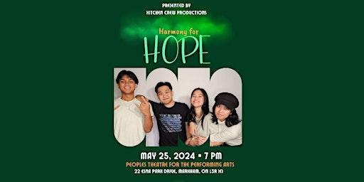Image principale de Kitchen Crew - Harmony for Hope Concert