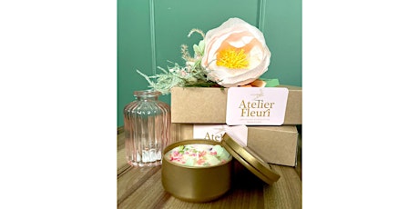 Atelier bouquet + bougie primary image