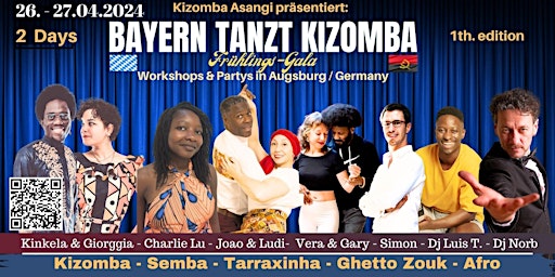 BAYERN TANZT KIZOMBA - Frühlings - GALA in AUGSBURG - GERMANY  primärbild