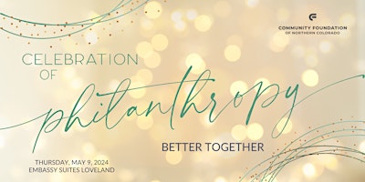 Celebration of Philanthropy - Better Together primary image
