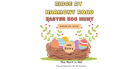 The Ridge at Harmony Road- FREE Community Easter Egg Hunt (2024)