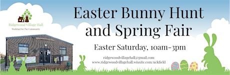 Easter Bunny Hunt and Spring Fair primary image