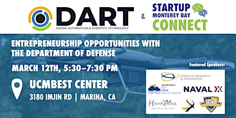 Startup MB Connect/DART:  Entrepreneurship Opportunities with the  DoD  primärbild