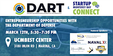 Imagen principal de Startup MB Connect/DART:  Entrepreneurship Opportunities with the  DoD