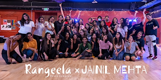 Jainil Mehta x Rangeela Dance Workshops primary image