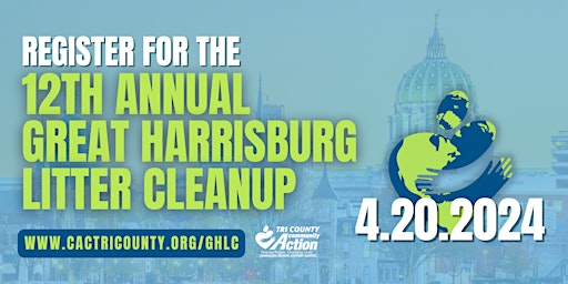 Imagem principal do evento Great Harrisburg Litter Cleanup