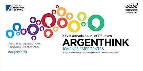 XXVIII Jornada ACDE Joven | Argenthink: Jóvenes emergentes