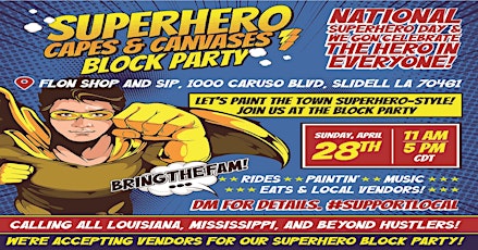 Superheroes Block Party