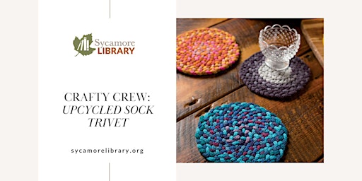 Crafty Crew: Upcycled Sock Trivet  primärbild