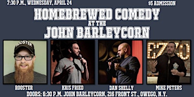 Primaire afbeelding van Homebrewed Comedy at the John Barleycorn Tavern