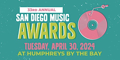 Imagen principal de 33rd annual San Diego Music Awards