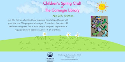 Imagem principal do evento Children's Spring Craft