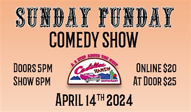 Sunday Funday Comedy at Cadillac Ranch