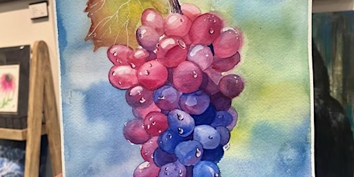 Image principale de Watercolour Grapes