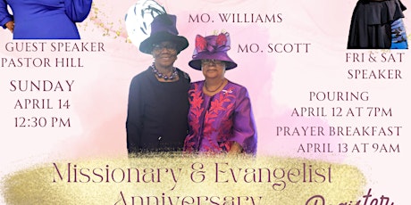 The Reachers Church Missionary & Evangelist Anniversary