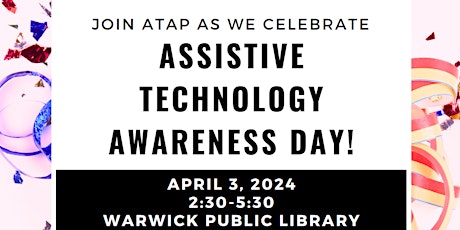 Imagem principal do evento ATAP Assistive Technology Awareness Day Celebration 2024