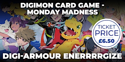 Imagem principal do evento Digimon Card Game - Monday Madness