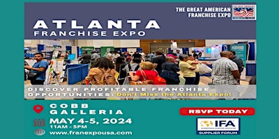 Primaire afbeelding van Atlanta Franchise Expo 2024