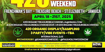 Imagem principal do evento " Blaze it up "  Weekend ~ Treasure Beach ,Jamaica
