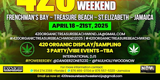 " Blaze it up "  Weekend ~ Treasure Beach ,Jamaica  primärbild