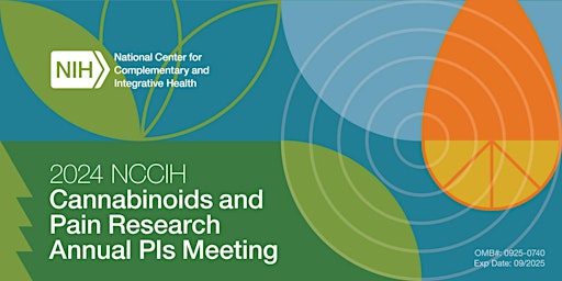 Imagem principal do evento 2024 NCCIH Cannabinoids and Pain Research Annual PIs Meeting