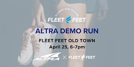 Experience the Experience- Demo Run with Altra