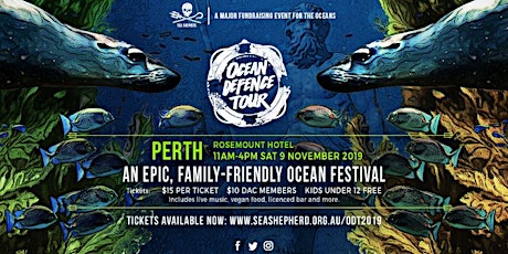 Sea Shepherd's Ocean Defence Tour - PERTH primary image