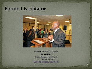 PASTOR'S FORUM V: FAT in CHURCH~ TALK + NO ACTION = FAT! primary image