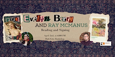 Imagem principal do evento Evelyn Berry and Ray McManus: Reading & Signing