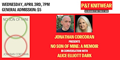 Jonathan Corcoran presents No Son of Mine, feat. Alice Elliott Dark primary image