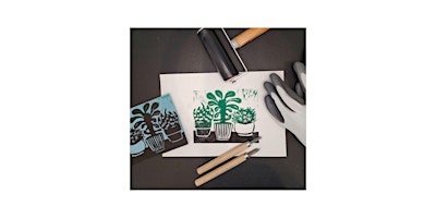 Succulent Printmaking  Class primary image