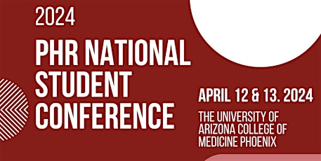 PHR National Student Conference