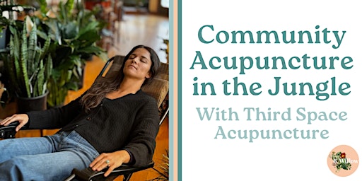 Immagine principale di Community Acupuncture in the Jungle with Third Space Acupuncture 