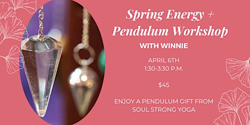 Spring Energy and Pendulum workshop primary image