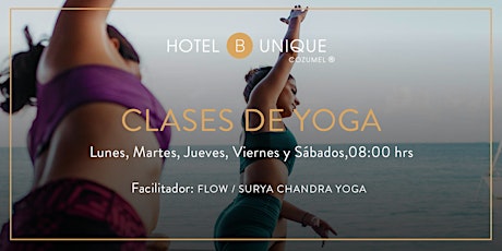 Yoga Class by Hotel B Cozumel & B Unique