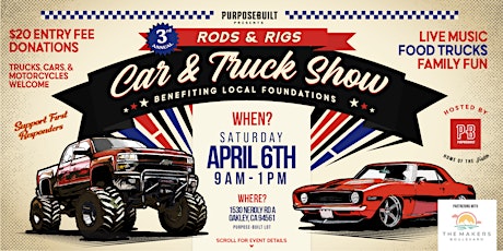 3rd Annual Rods & Rigs Presented by Purpose-Built - OAKLEY