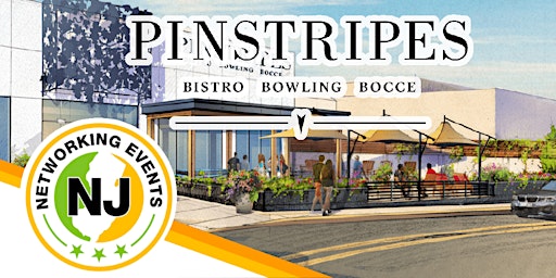 Primaire afbeelding van Networking at Pinstripes in Paramus, NJ - May 8th, 2024