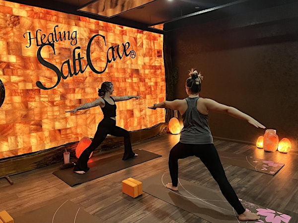4-Week Hot Yoga Program with Alanna Flagg at Healing Salt Cave