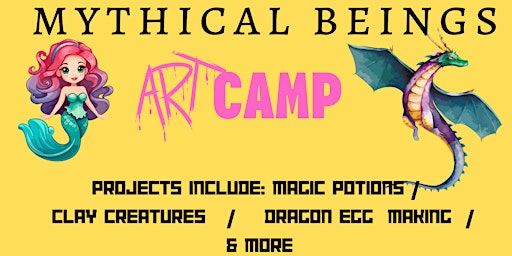 Primaire afbeelding van Mythical Creatures Art Camp