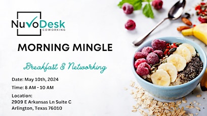 Morning Mingle: Breakfast and Networking