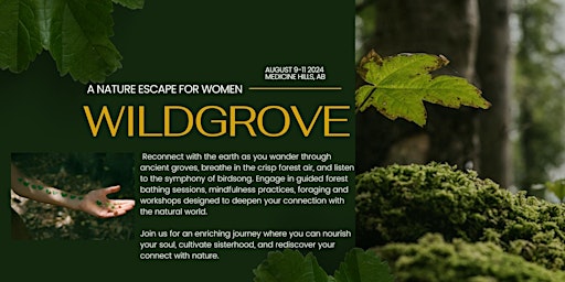 Imagem principal do evento Wildgrove- A Nature Escape for Women